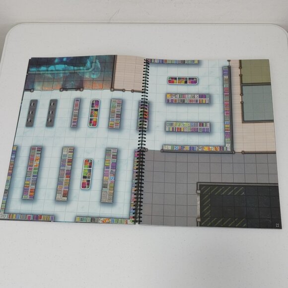 Giant Book of CyberPunk Battle Mats - Picture 6 of 9